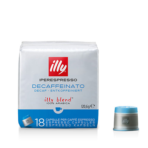 Kahve kapsülleri Illy Iper kafeinsiz - 18 adet.