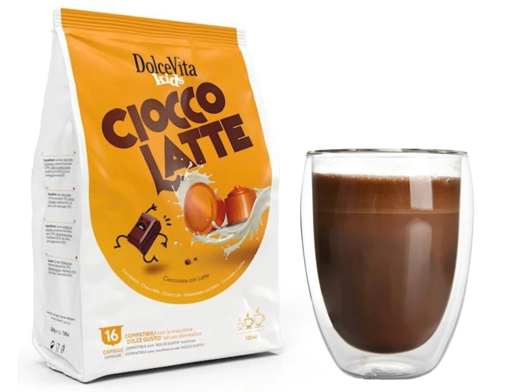 Dolce Gusto için Dolce Vita SÜTLÜ ÇİKOLATA 16 kapsül