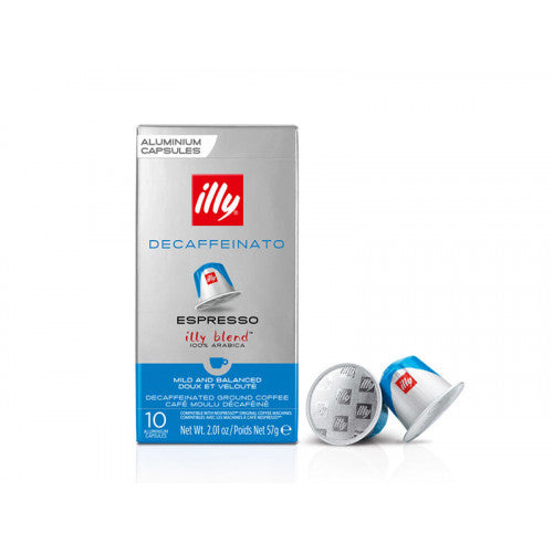 illy Espresso Decaf - Nespresso ile uyumlu kapsüller - 10 adet