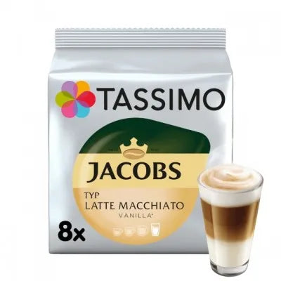 Tassimo Jacobs Latte Macchiatto Vanilya - 8 içecek