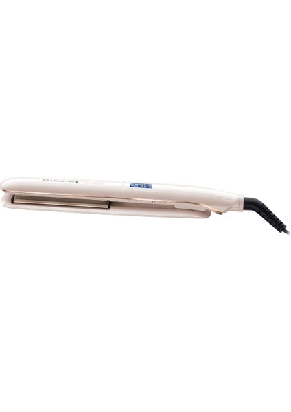 Remington PROluxe S9100 Saç Düzleştirici, Ultimate Glide Seramik Plakalar, OPTIheat, 230°, LCD, 9 Sıcaklık Ayarı, Hızlı Isınma, Beyaz