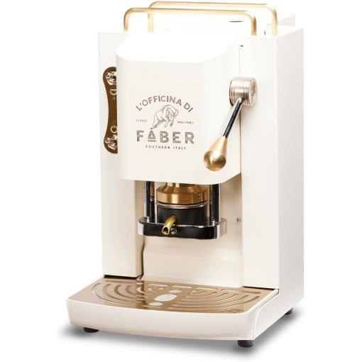 Faber Pro Deluxe Beyaz 500W Espresso Kahve Makinesi - ESE Kapsül Uyumlu