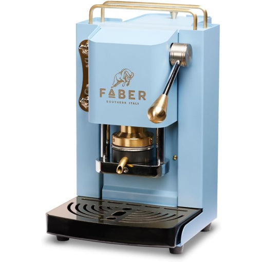 Faber Pro Deluxe Mavi 500W Espresso Kahve Makinesi - ESE Kapsül Uyumlu