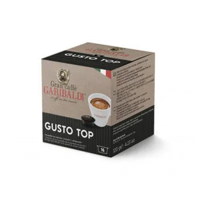 GARIBALDI Gusto Top - A Modo Mio ile uyumlu kapsüller - 16 adet