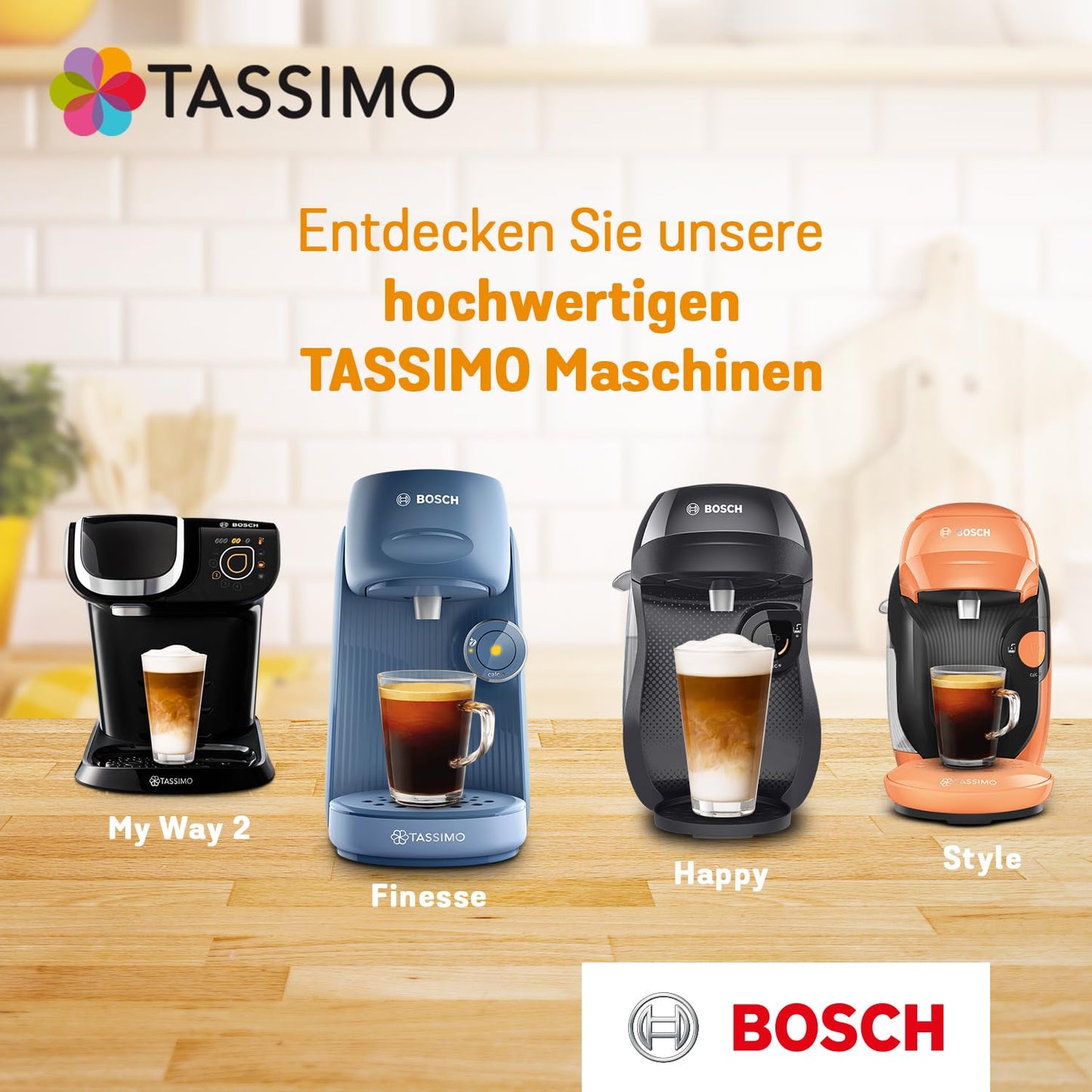 Tassimo Morning Café XL Mild & Smooth Capsules, 105 Coffee Capsules, Pack of 5, 5 x 21 Drinks