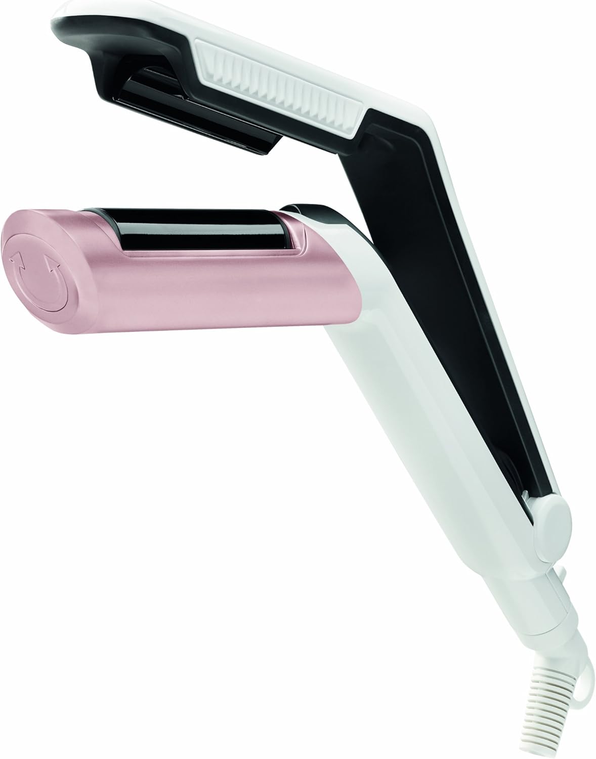 Rowenta Volum' 24 Respectissim CF6430 Hacim Kıvırıcı, 170 derece, Nano Seramik Kaplama, Beyaz/Pembe