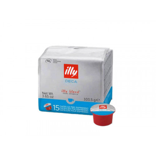 Illy MPS kafeinsiz kapsül 15 adet.