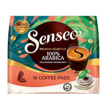 Senseo Pads Premium Selection, 5 x 16 Drinks, 80 Coffee Pods