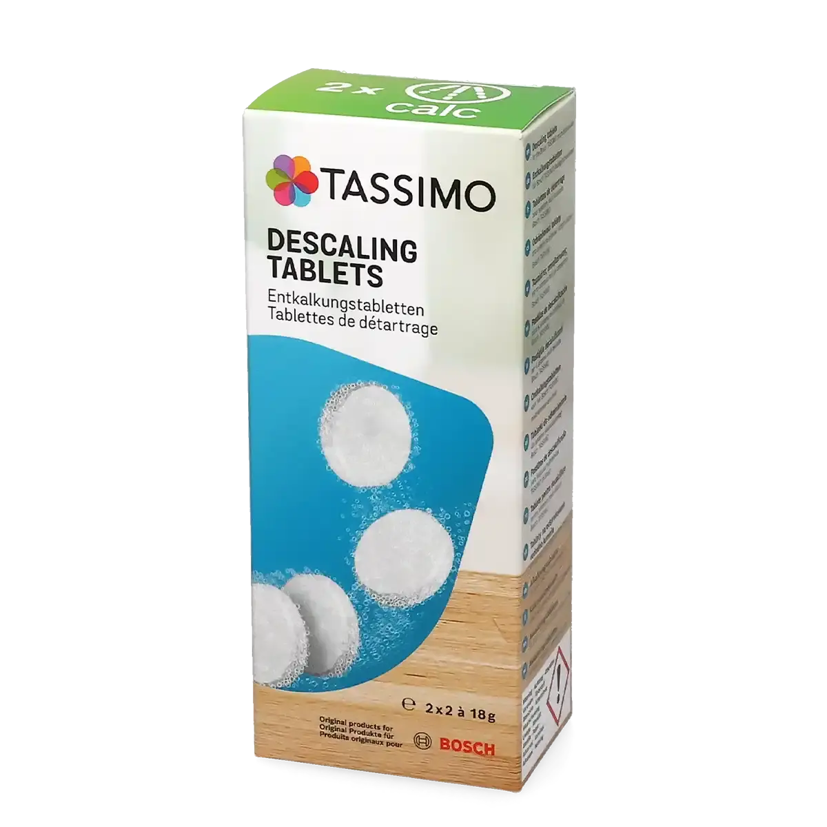 Kireç çözücü tabletler - Bosch Tassimo için 2 kapsül