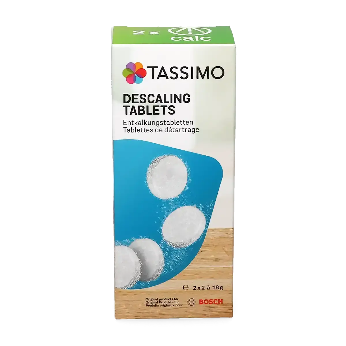 Kireç çözücü tabletler - Bosch Tassimo için 2 kapsül