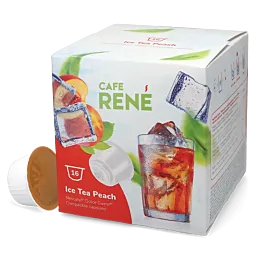 Şeftalili Buzlu Çay - Café Rene Dolce Gusto için 16 kapsül.
