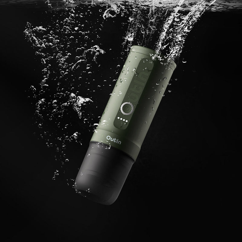 Outin Nano Taşınabilir Espresso Makinesi (Renk:Forest Green)