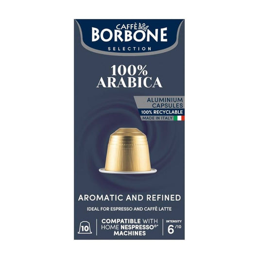 Borbone %100 Arabica Nespresso Alüminyum Kap 10 Adet