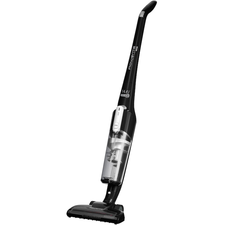 Rowenta RH6545WH AFE Dikey Elektrikli Süpürge Light, 30W, 14,4V, 30 dk özerklik, Dahili LED ışık, Siyah