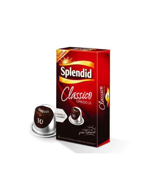 SPLENDID – CLASSICO - Nespresso uyumlu kapsüller – 10 adet.