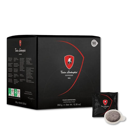 LAMBORGHINI ESPRESSO RED – 50 adet filtre kapsülü